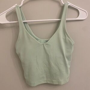 Lululemon mint align tank size 0